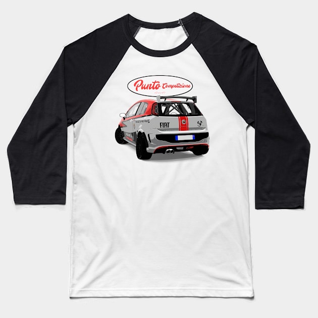 Punto Competizione Back Baseball T-Shirt by PjesusArt